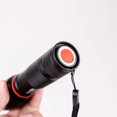 TaffLED Senter LED Cree XM-L T6 Zoom Waterproof IP65 8000 Lumens - E17 COB - Black — gambar 3
