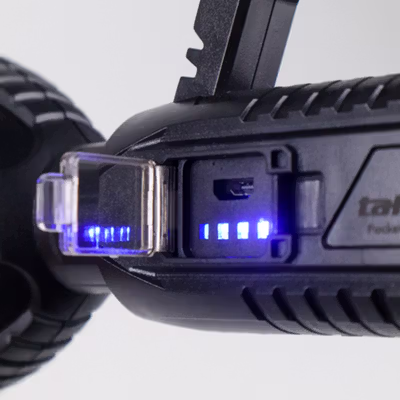 TaffLED Pocketman Senter LED CREE XPE Rechargeable IPX6 - LH-A08 - Black — gambar 3