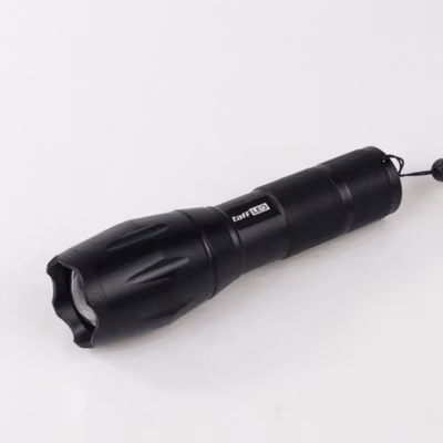TaffLED Senter LED Flashlight Cree XM-P50 with Baterai and Charger - E17 - Black — gambar 3