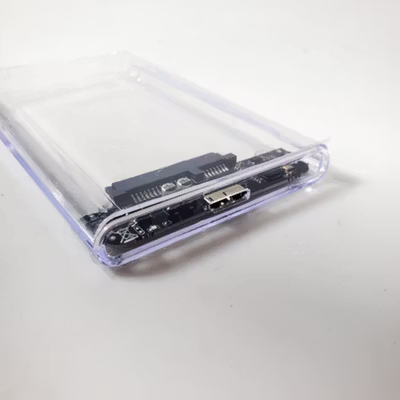 Taffware Hard Drive SSD Enclosure 2.5 Inch USB 3.0 to USB Micro B 3.0 - WX537 - Transparent — gambar 3