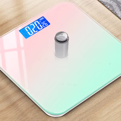 Taffware Digipounds Timbangan Badan Digital Scale Battery 180kg - AB18 - Violet — gambar 3