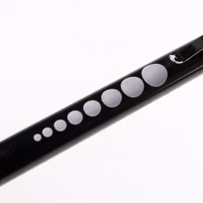 TaffLED Medical Light Pen Senter LED Medis Cek Mata Flashlight - Ti4 - Black — gambar 3
