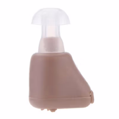 TaffOmicron Alat Bantu Dengar In Ear Hearing Aid - K-88U - Beige — gambar 3