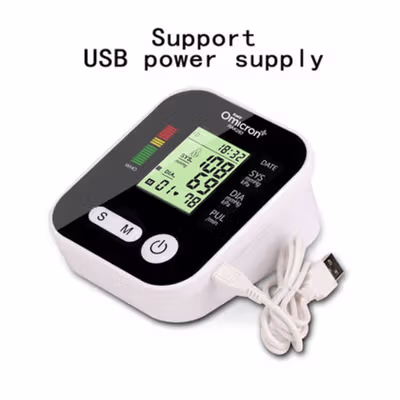 TaffOmicron Tensimeter Digital Pengukur Tekanan Darah Dual Power - RAK-283 - White — gambar 3
