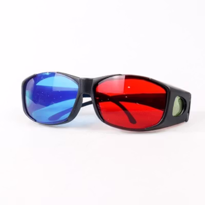 Beawesome Kacamata 3D Glasses Movie Cinematic Frame Plastik H2 - Black — gambar 3
