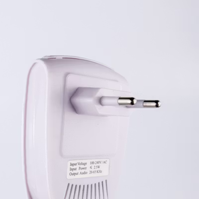 Bug Scare Ultrasonic Rat Pest Control Repeller Anti Nyamuk - LI-3110 - White — gambar 3
