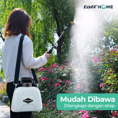 TaffHOME Semprotan Tanaman Elektrik Sprayer Shoulder Type 5L - MX5L - Blue/Black — gambar 3