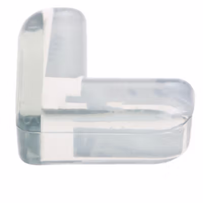 TaffHOME Table Corner Bumper Pengaman Siku Sudut Meja Silicone 10 PCS - FY21 - Transparent — gambar 3