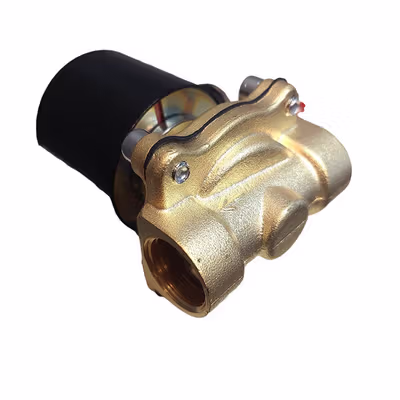 Geerte Solenoid Water Valve Normally Close 220V 1/2 Inch - 2W-160-15 - Black — gambar 3