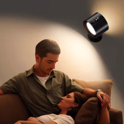 ISFRIDAY Lampu Dinding Hias Indoor Double Side Wall Lamp 3in1 Color 5W - BD01 - Black — gambar 3