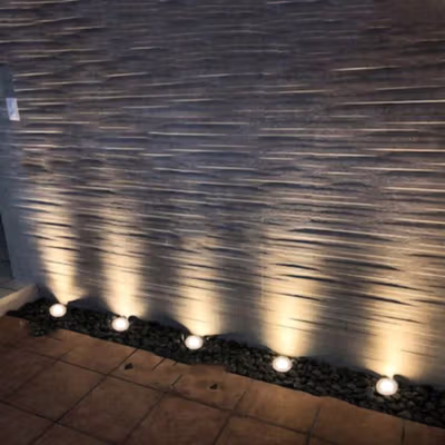 San Xin Lampu Taman Outdoor Tanam Waterproof Warm White 3000K 3W - SX120 - Black — gambar 3