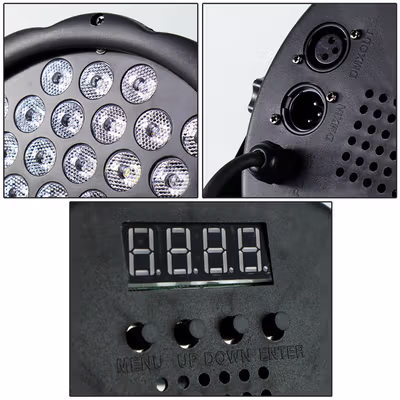 SHHDS Lampu Sorot LED Outdoor Spotlight Waterproof RGB DMX512 160W - SH54 - Black — gambar 3