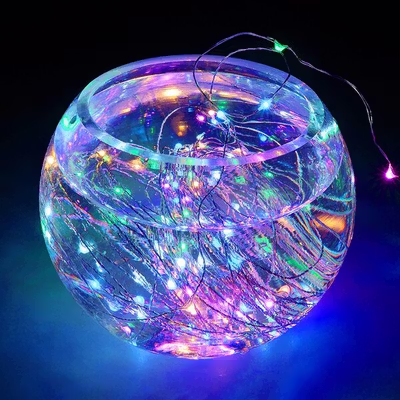 TaffLED Lampu Hias String Lights Waterproof USB Power 50 LED 5M - SZ - Warm White — gambar 3