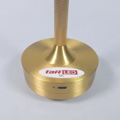 TaffLED Lampu Meja Hias Desk Lamp Restaurant Bar USB 3in1 Color - TW54 - Golden — gambar 3