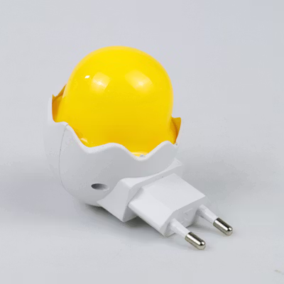 TaffLED Lampu Tidur LED Ayam Sensor Cahaya Night Light Warm White 5W - GY01 - Yellow — gambar 3