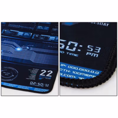 Cooltoday Mouse Pad Gaming Desk Mat Non Slip 800x300x2mm - LN001 - Black — gambar 3