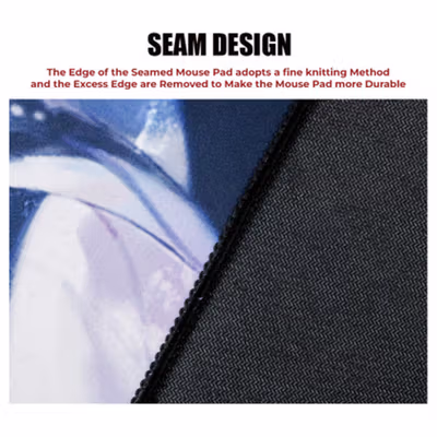 TaffGEAR Mouse Pad Gaming XL Demon Slayer Desk Mat 800x400x2mm - RO63 - No Color — gambar 3