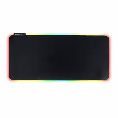 TaffGO Gaming Mouse Pad XL RGB LED 700x300x4mm - GMS-WT5 - Black — gambar 3