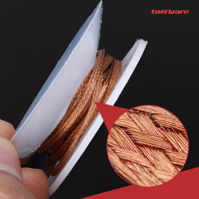 Taffware Pita Pembersih Timah Solder Wick 2.0mm 1.5M - CP-2015 - No Color — gambar 3