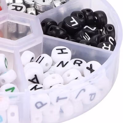 Kotak Perhiasan Aksesoris Round Plastic Jewelry Box 6 Slot - BT-6 - Transparent — gambar 3