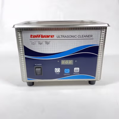 Taffware Mesin Pembersih Perhiasan Ultrasonic Cleaner 35W - GA008 - Silver — gambar 3