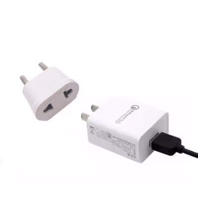 Taffware Adaptor dan Konverter Travel US to EU Plug 10A 250V 1 PCS - WN-20 - White — gambar 3