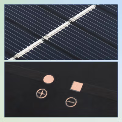 SolaBright Solar Panel Mini Polycrystalline Modul DIY Powerbank 9V 2W - SN9 - Black — gambar 3