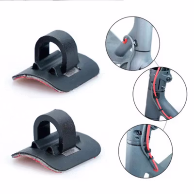 Fixed Clamp Kabel Rem Sepeda Cable Tie Buckle Organizer 5 PCS - Black — gambar 3