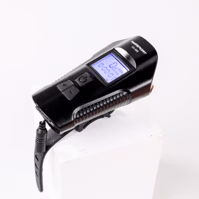 TaffSPORT Lampu Depan Sepeda LED Klakson Speedometer 1000 Lumens - XA-585 - Black — gambar 3