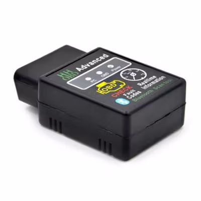 Bluetooth Car Diagnostic OBD2 Scanner Diagnosa Kendaraan - ELM327 - Black — gambar 3