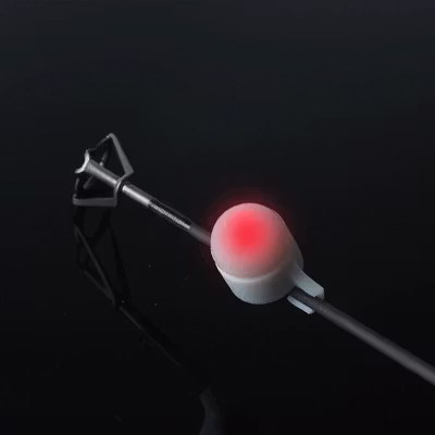 FRP Sinyal Joran Pancing Indikator LED Fishing Signal Strike Alert - R4 - White — gambar 3