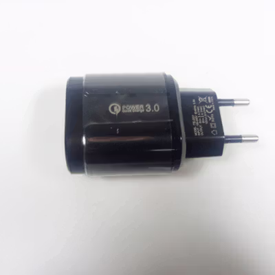Taffware Charger USB Smartphone Quick Charge QC3.0 3A 18W EU Plug - BC21 - Black — gambar 3