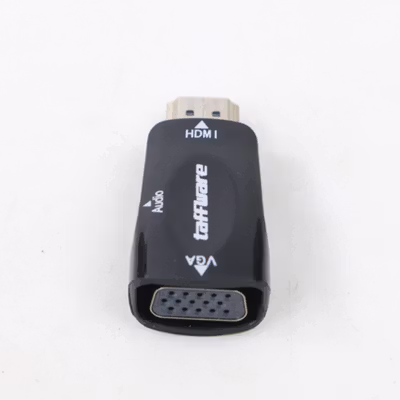 Taffware Adaptor HDMI ke VGA dan AUX 1080P - S-PC-0389 - Black — gambar 3