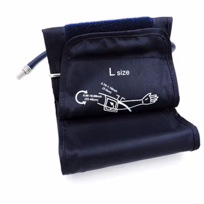 TaffOmicron Manset Tensimeter Dewasa Universal Arm Cuff Replacement 22-48cm - B02 - Black — gambar 3