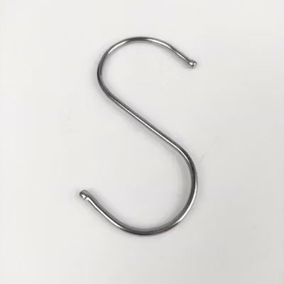 TaffHOME Hanger Gantungan S Serbaguna Stainless Steel Hook 10 PCS 12cm - M127 - Silver — gambar 3