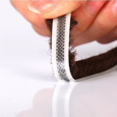 GANCHUN Lis Strip Pintu Brush Strip Sound Insulation 5M 5mm - KK-062 - Gray — gambar 3