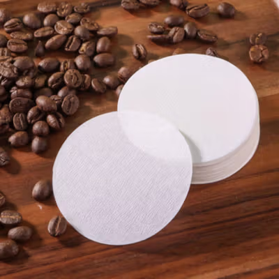 One Two Cups Kertas Saringan Kopi Coffee Filter Paper Moka Pot 100 PCS 42mm - OJ-1 - White — gambar 3