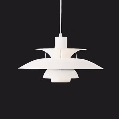 TaffLED Lampu Gantung Hias Flower Light 3 Color E27 12W 30cm - HLE27 - White — gambar 3