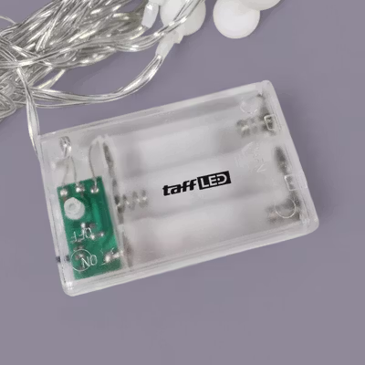 TaffLED Lampu Hias String Lights Tumblr Bohlam Gantung Mini IP42 4.5V 6M - ZYD0931 - Warm White — gambar 3