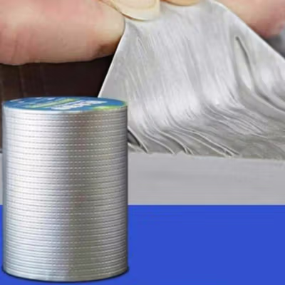 TaffGUARD KYTO Lakban Aluminium Foil Butyl 0.8mm Waterproof 5cmx10M - LS549 - Silver — gambar 3