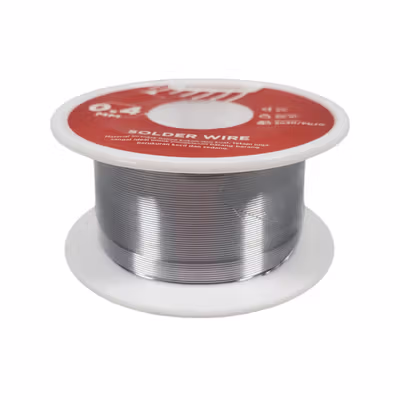 Taffware Kawat Timah Solder Sn30/Pb70 50gr 0.4mm - No Color — gambar 3