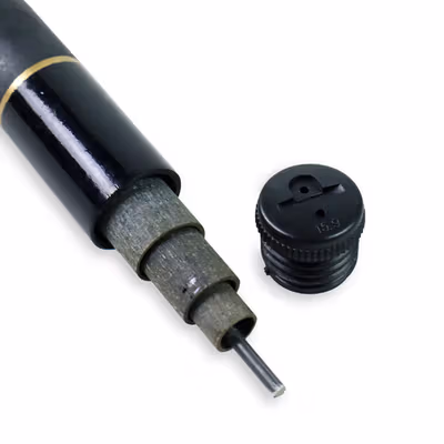 TaffSPORT Joran Pancing Tegek Fiberglass 7 Section 3.6M - 360 - Black — gambar 3