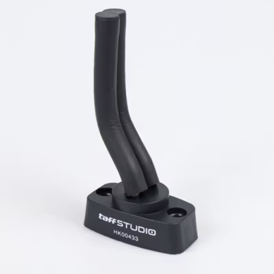 TaffSTUDIO Gantungan Gitar Dinding Guitar Holder Bracket Wall Mount - XG-05 - Black — gambar 3