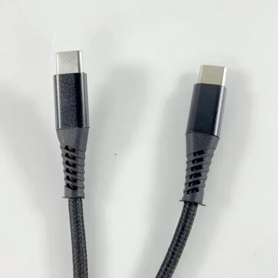 AUFU Kabel Data USB Type C to Type C Fast Charging 6A 66W 1M - KD66 - Black — gambar 3