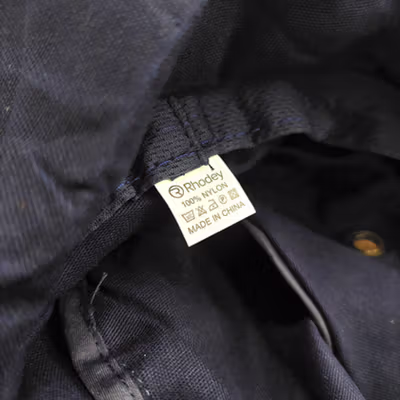 Rhodey Topi Rimba Hiking Outdoor Anti UV Waterproof Boonie Hat Nylon - BH031 - Black — gambar 3