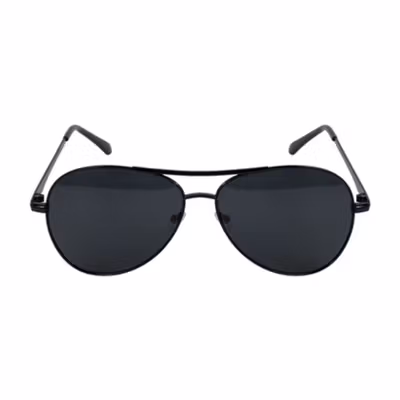 Aoron Kacamata Hitam Aviator Sunglasses Polarized Lens - RB2132 - Black/Gray — gambar 3