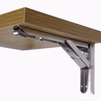 Taffware XIDA Bracket Engsel Stainless Steel 65kg 10 Inch 2 PCS - XIDA-JM005 - No Color — gambar 3