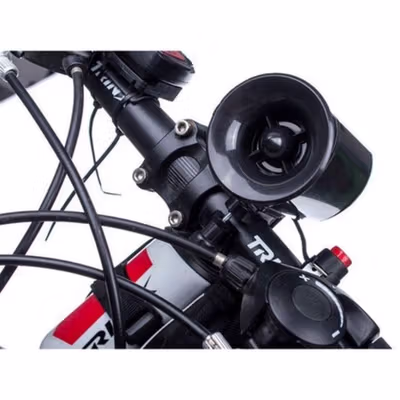 EVERESTT Bel Klakson Sepeda Elektrik Bike Horn Extra Loud 95dB - SB-205 - Black — gambar 3