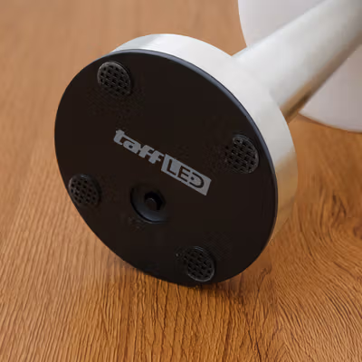 TaffLED Lampu Meja Hias Touch LED USB Rechargeable Tri Color 1W - BRF5 - Silver — gambar 3