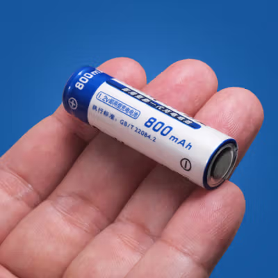 Doublepow Baterai Isi Ulang AA Ni-MH Button Top 800 mAh 1.2V 2 PCS - No Color — gambar 3